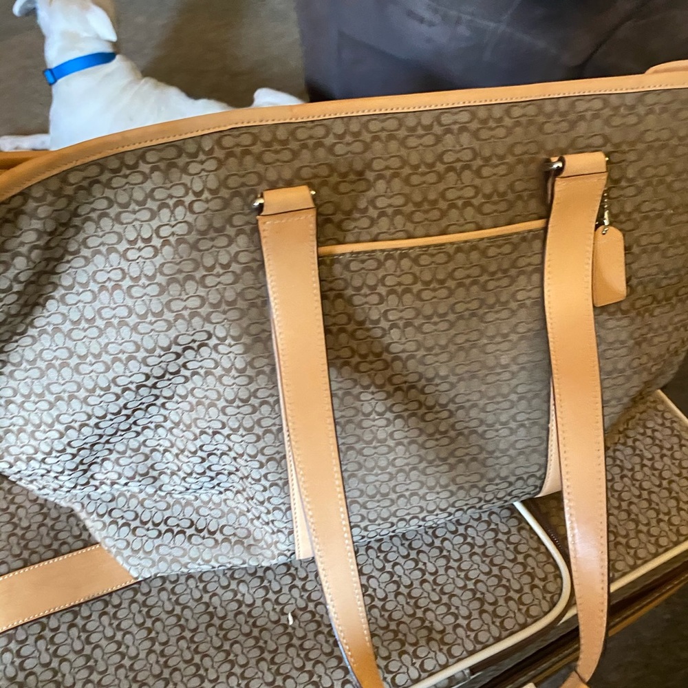 Vintage Coach Weekender Bag